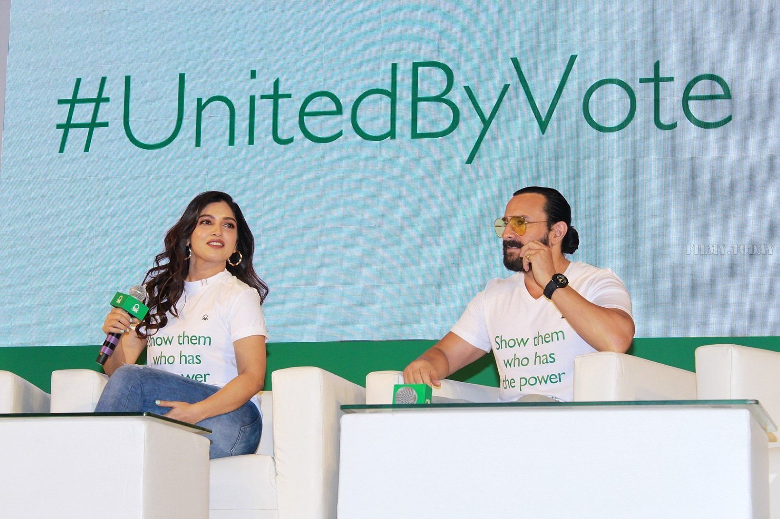 Bhumi Pednekar - Photos: United By Vote Campaign Launch | Picture 1643440