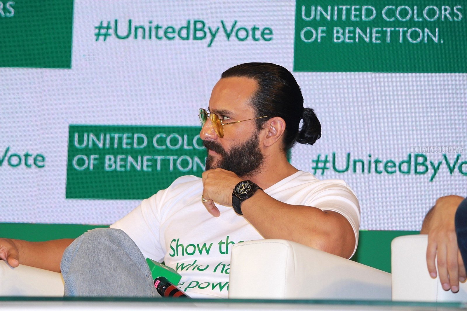 Saif Ali Khan - Photos: United By Vote Campaign Launch | Picture 1643446