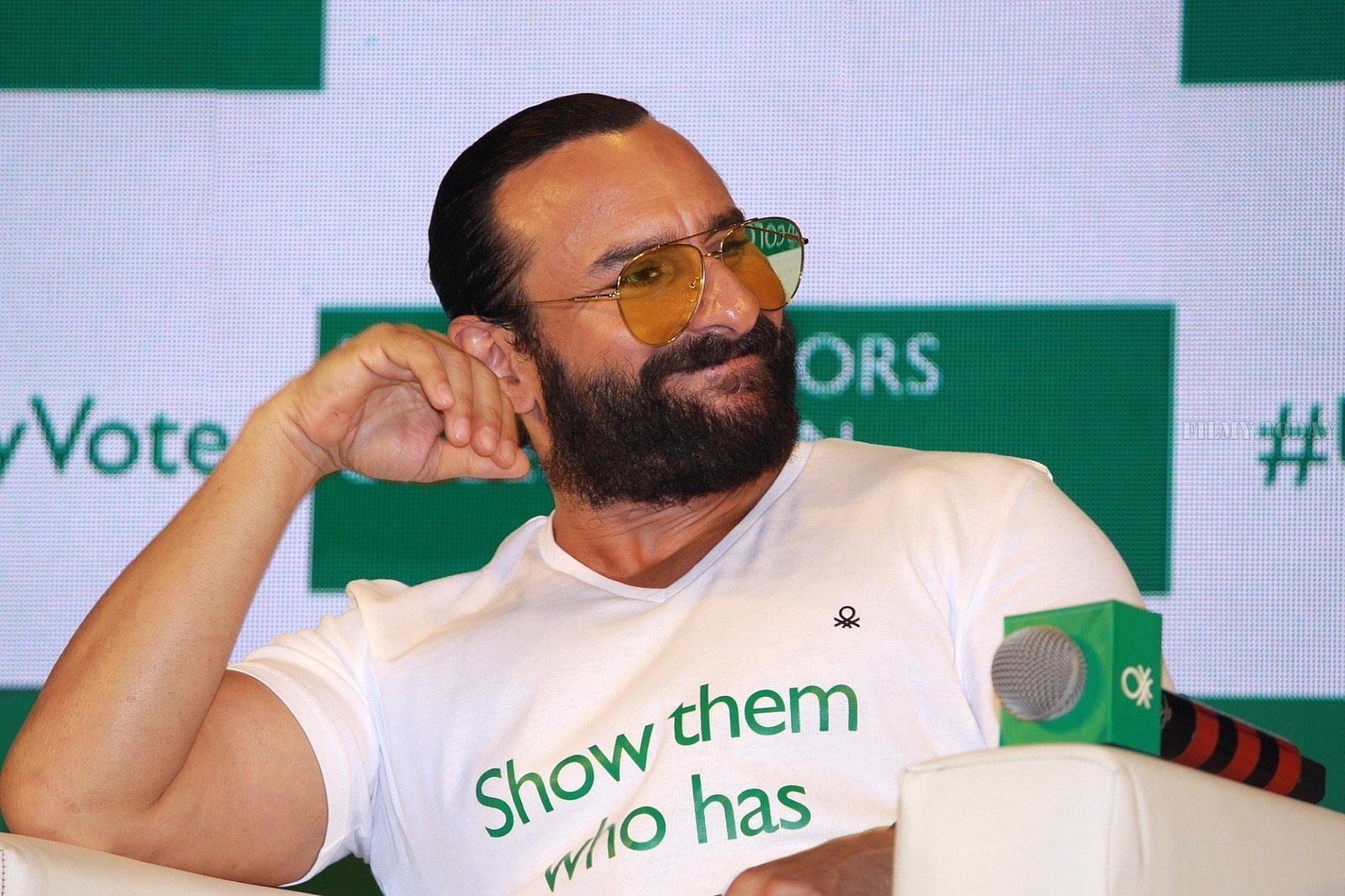 Saif Ali Khan - Photos: United By Vote Campaign Launch | Picture 1643450