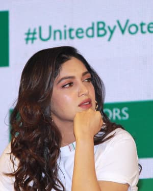 Bhumi Pednekar - Photos: United By Vote Campaign Launch | Picture 1643448