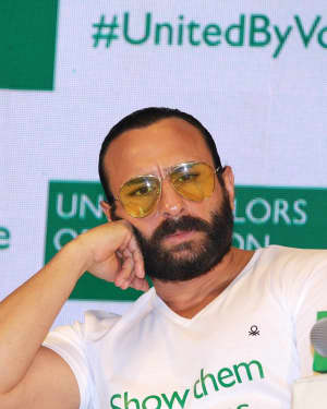 Saif Ali Khan - Photos: United By Vote Campaign Launch | Picture 1643453