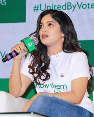 Bhumi Pednekar - Photos: United By Vote Campaign Launch | Picture 1643443