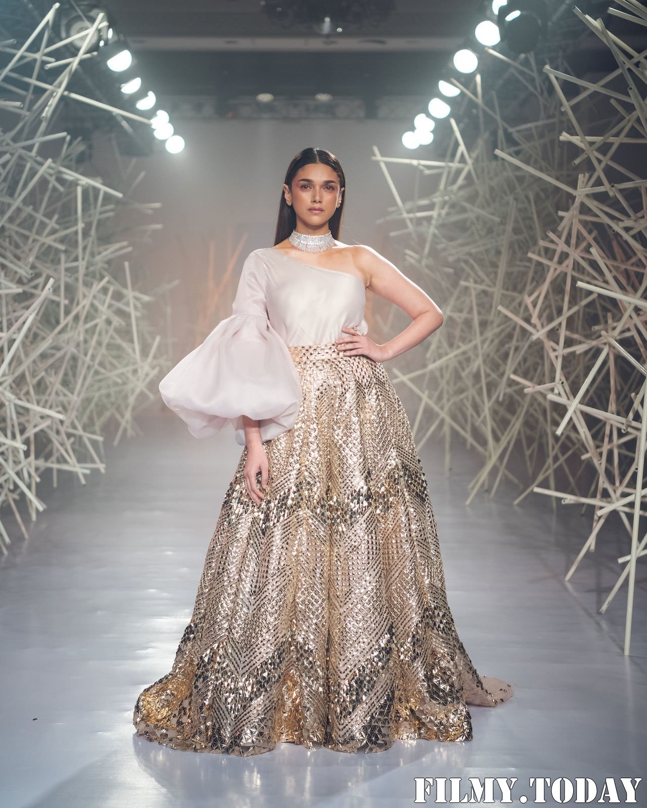 Photos: Aditi Rao Hydari Ramp Walk At India Couture Week 2019 | Picture 1671288