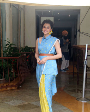 Taapsee Pannu - Photos: Media Interactions For The Film Mission Mangal At Sun N Sand | Picture 1672535
