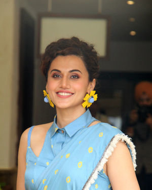 Taapsee Pannu - Photos: Media Interactions For The Film Mission Mangal At Sun N Sand | Picture 1672537