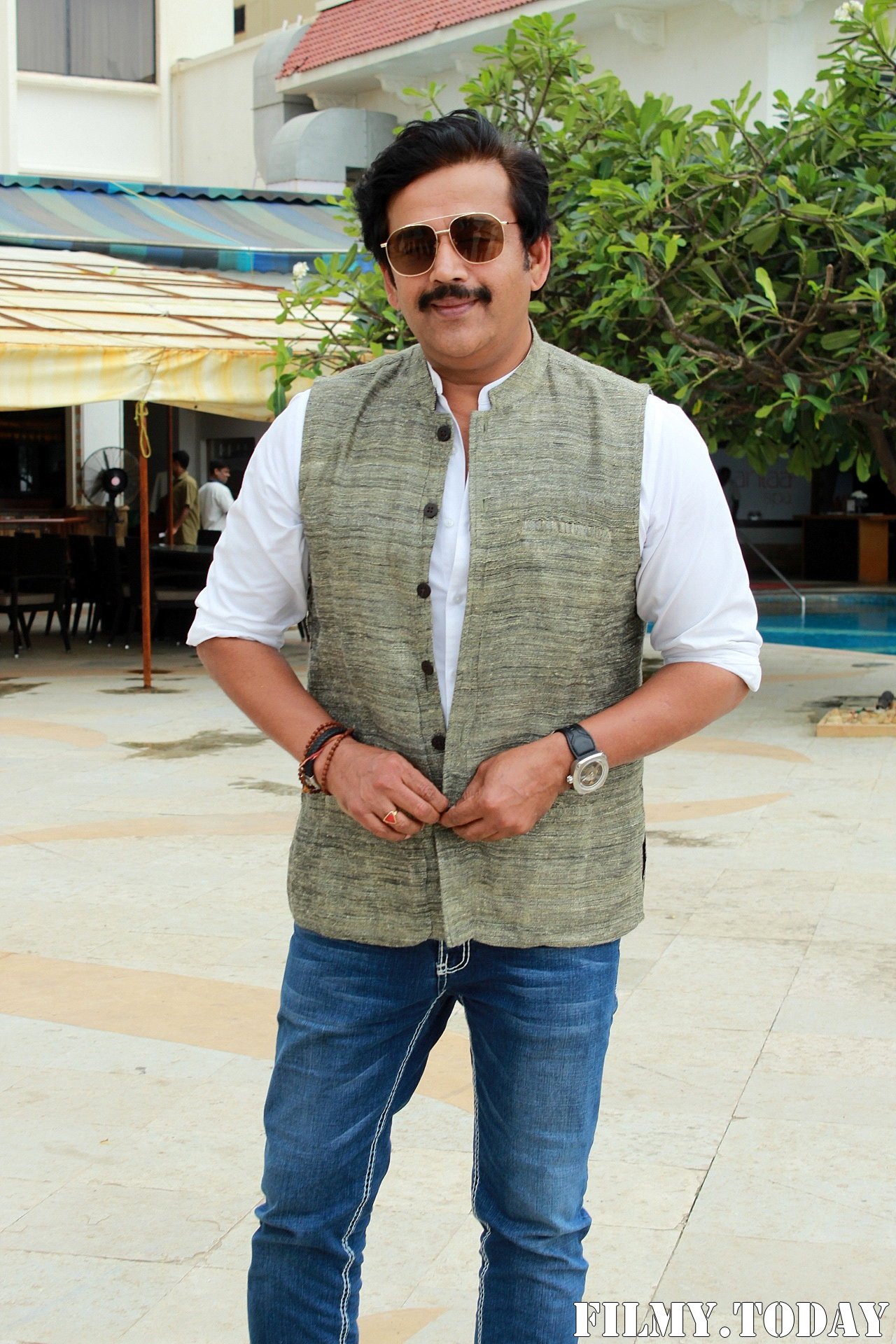 Ravi Kishan - Photos: Promotion Of Film Mission Mangal At Sun N Sand | Picture 1673460