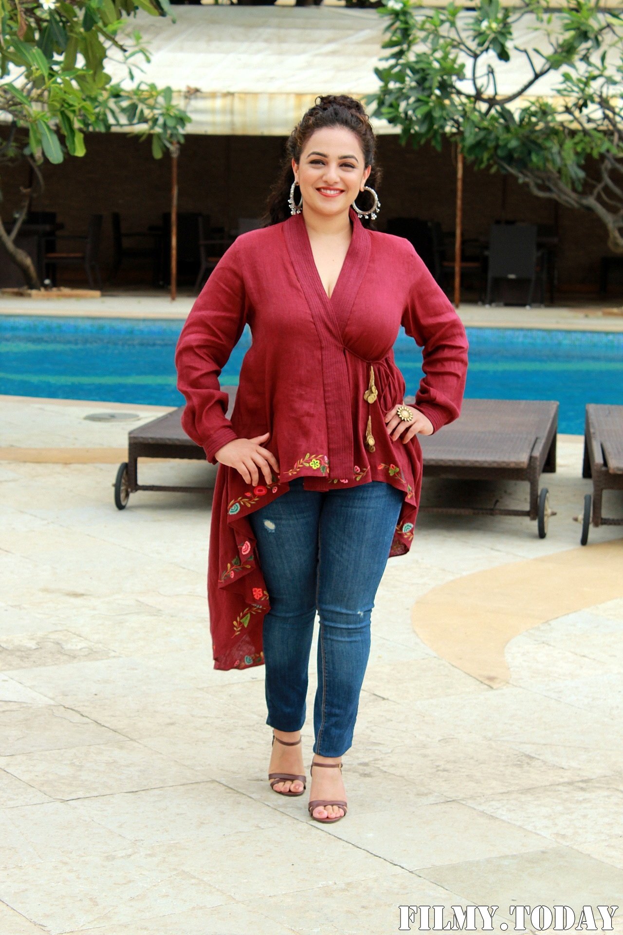 Nithya Menon - Photos: Promotion Of Film Mission Mangal At Sun N Sand | Picture 1673463
