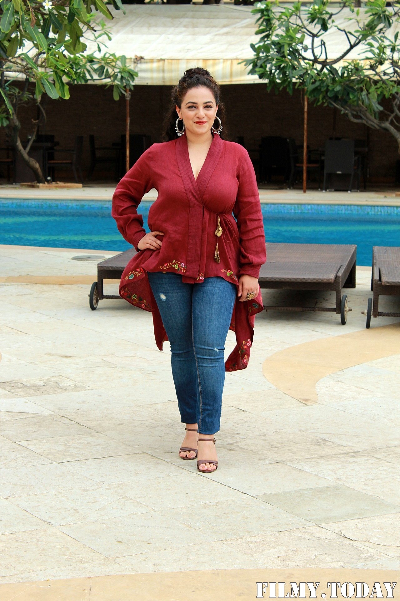 Nithya Menon - Photos: Promotion Of Film Mission Mangal At Sun N Sand | Picture 1673443