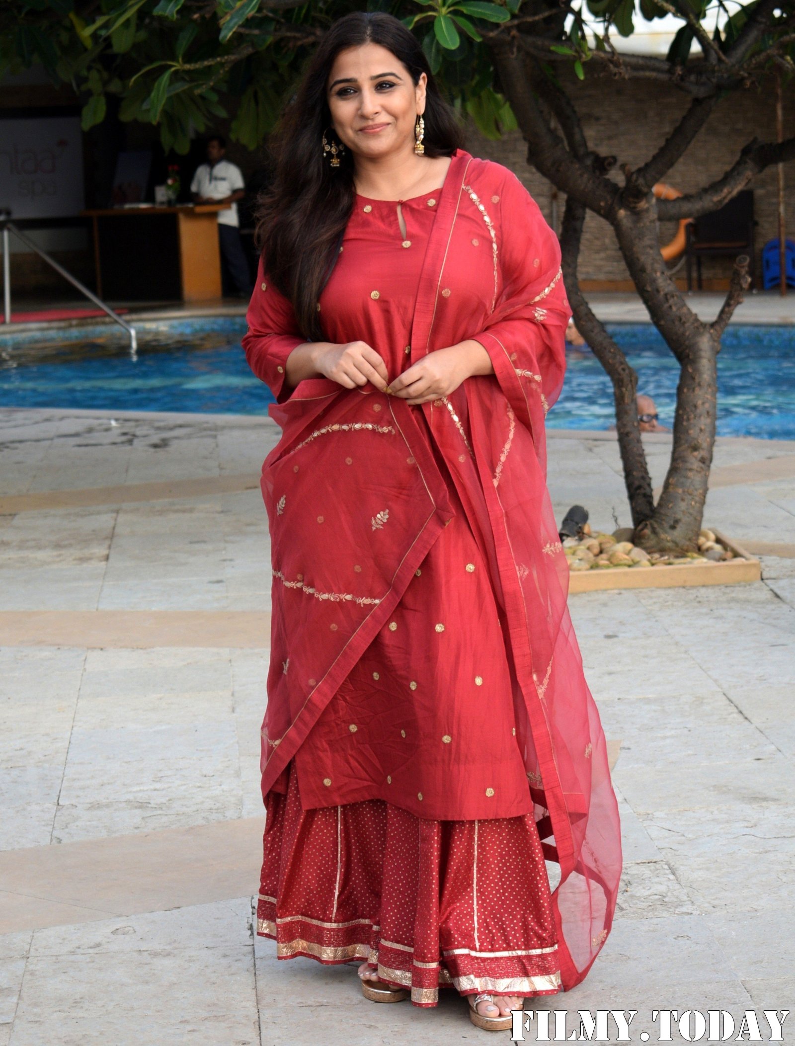 Vidya Balan - Photos: Media Interactions For The Film Mission Mangal At Sun N Sand | Picture 1675875