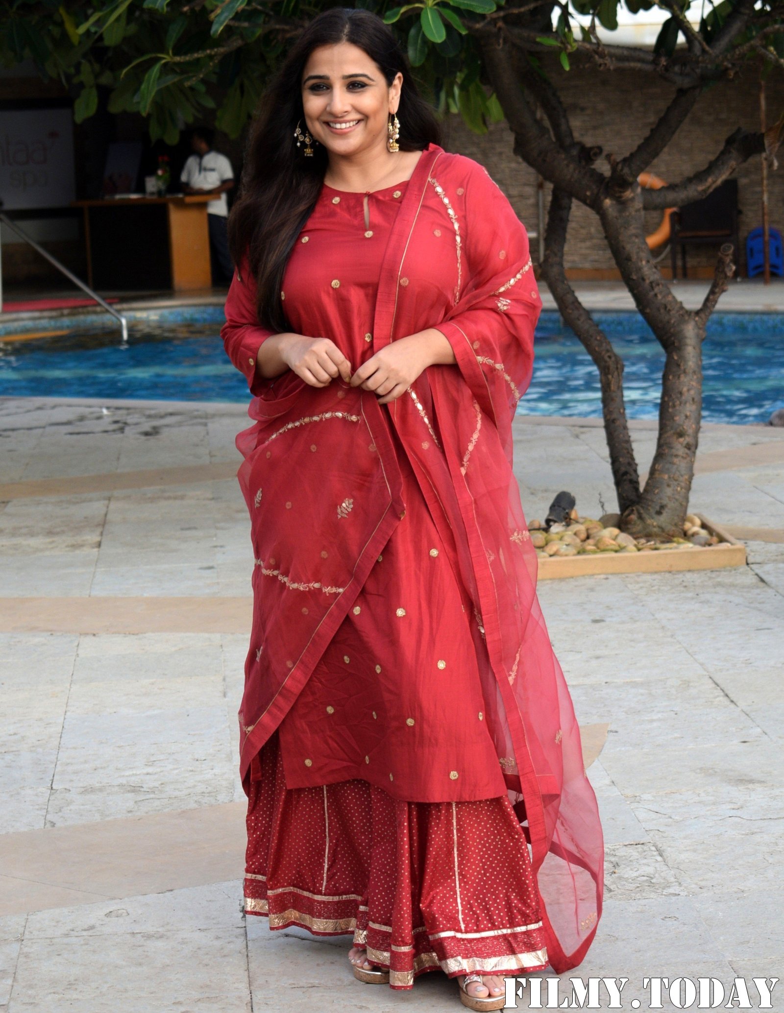 Vidya Balan - Photos: Media Interactions For The Film Mission Mangal At Sun N Sand | Picture 1675874