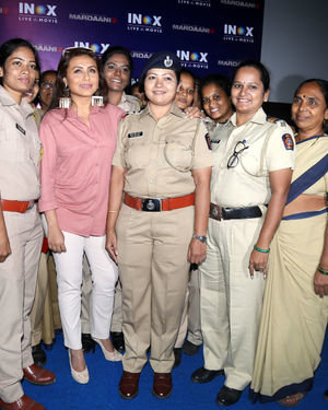Photos: Screening Of Film Mardani 2 For Female Police Of Mumbai