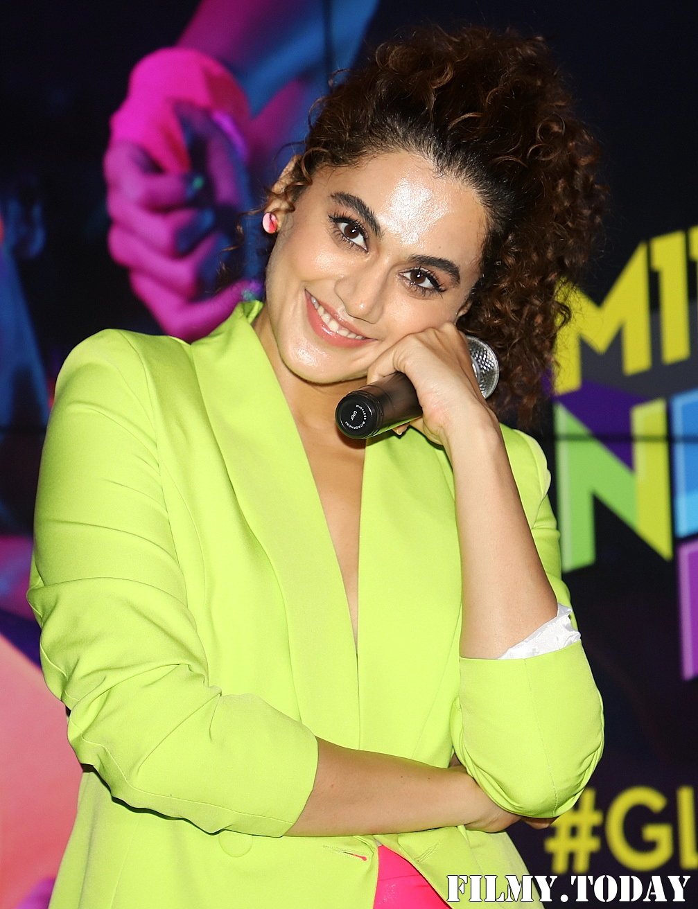 Photos: Taapsee Pannu Announced The 5th Edition Of Mirchi Neon Run | Picture 1707379
