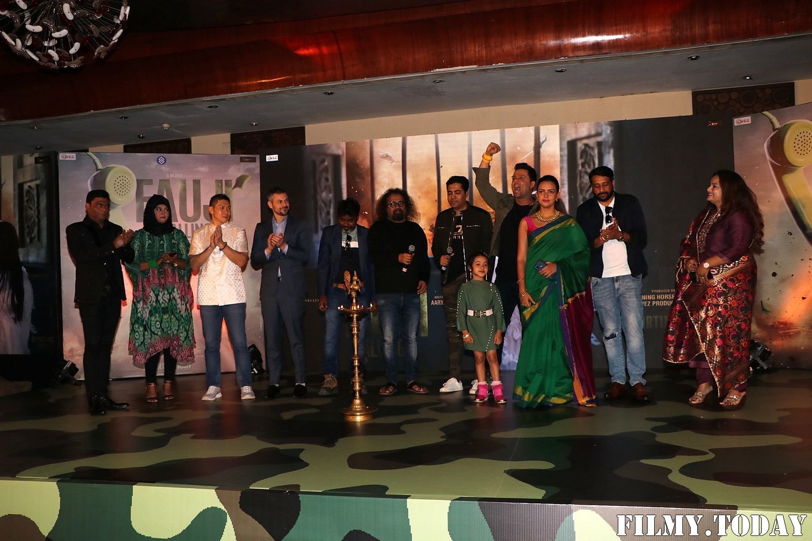 Photos: Launch Of First Look For Upcoming Film 'Fauji Calling' | Picture 1710146