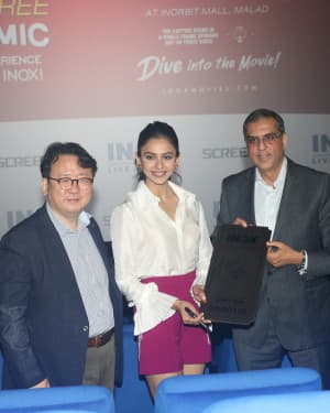 Photos:  Launch Of Screex By Inox At Malad