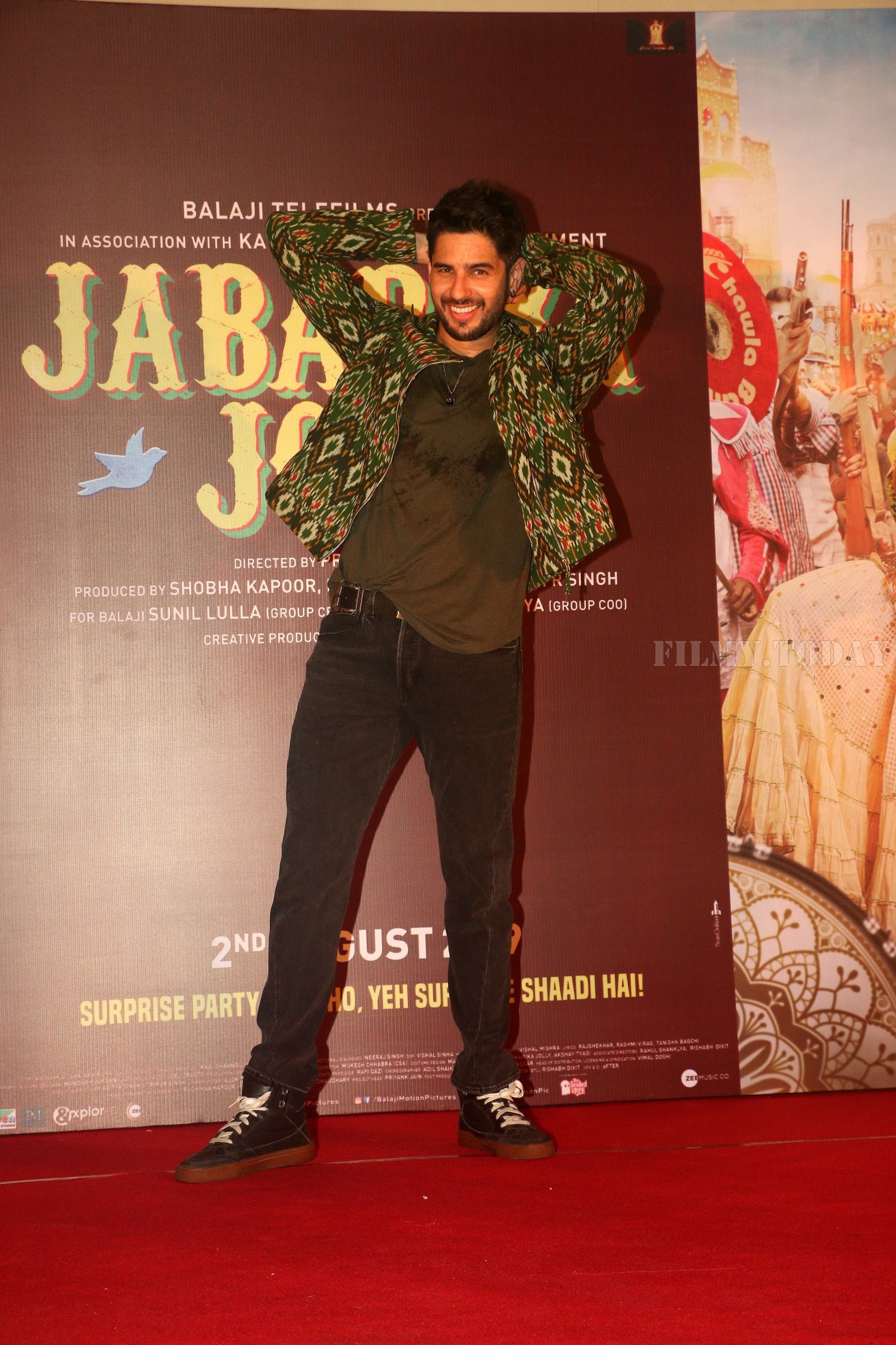 Sidharth Malhotra - Photos: The Song Launch Of Up Hile Zilla Hile From Film Jabariya Jodi | Picture 1662870