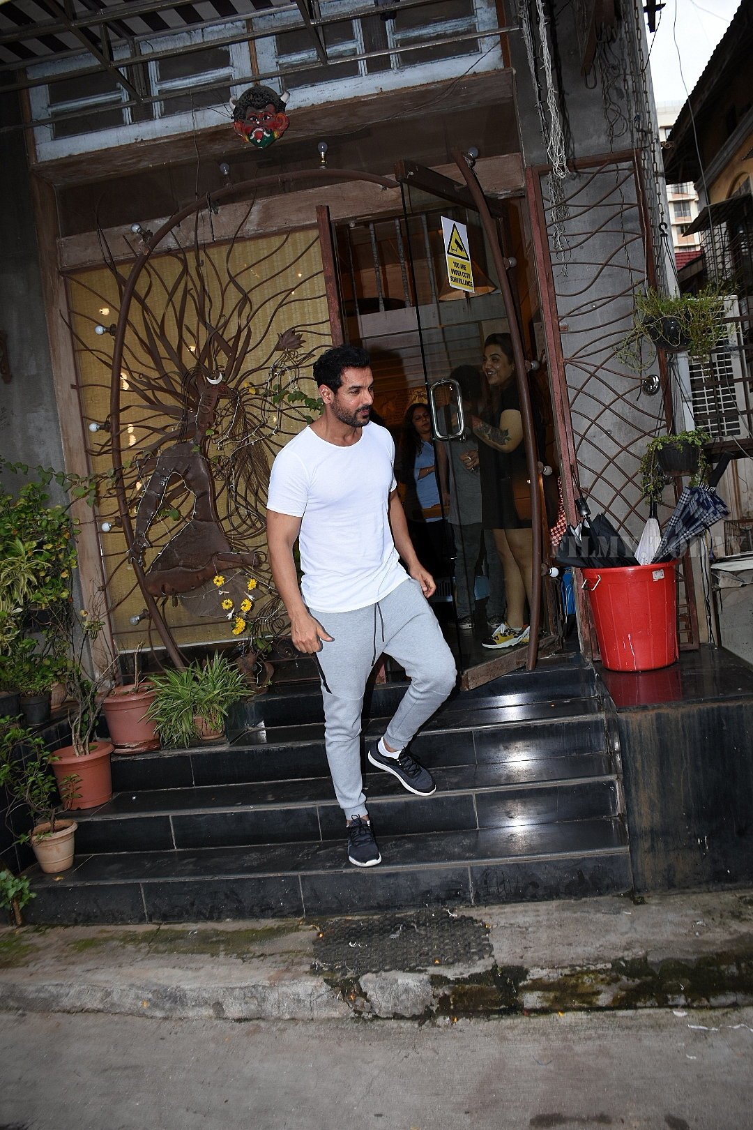 Photos: John Abraham Snapped At A Salon In Bandra | Picture 1665357