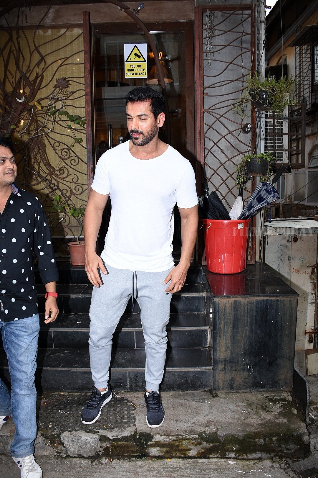 Photos: John Abraham Snapped At A Salon In Bandra | Picture 1665359