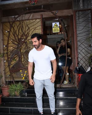 Photos: John Abraham Snapped At A Salon In Bandra | Picture 1665358