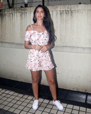 Photos: Nora Fatehi Spotted At T Series Office
