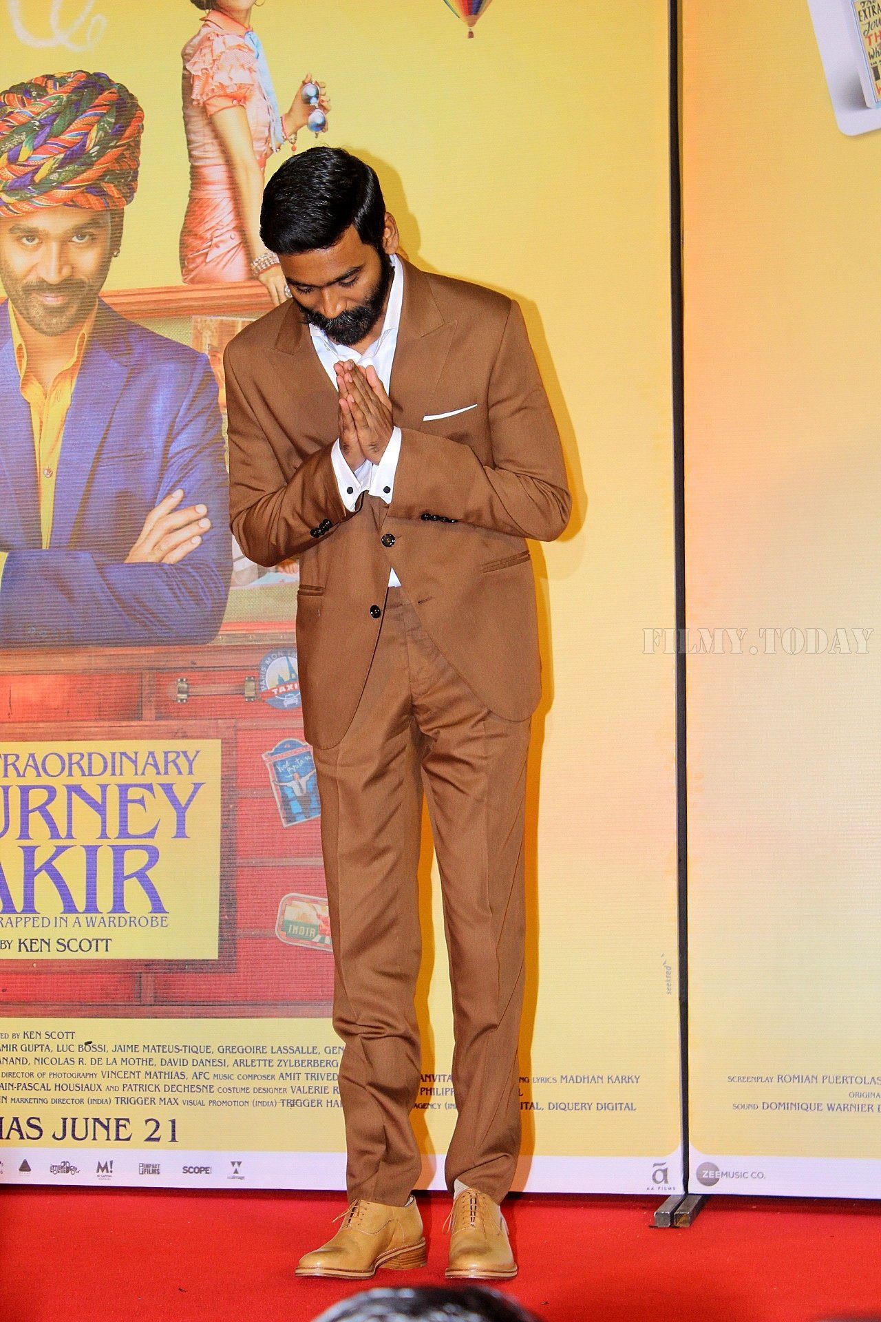 Dhanush - Photos: Trailer Launch Of The Extraordinary Journey Of The Fakir | Picture 1652457