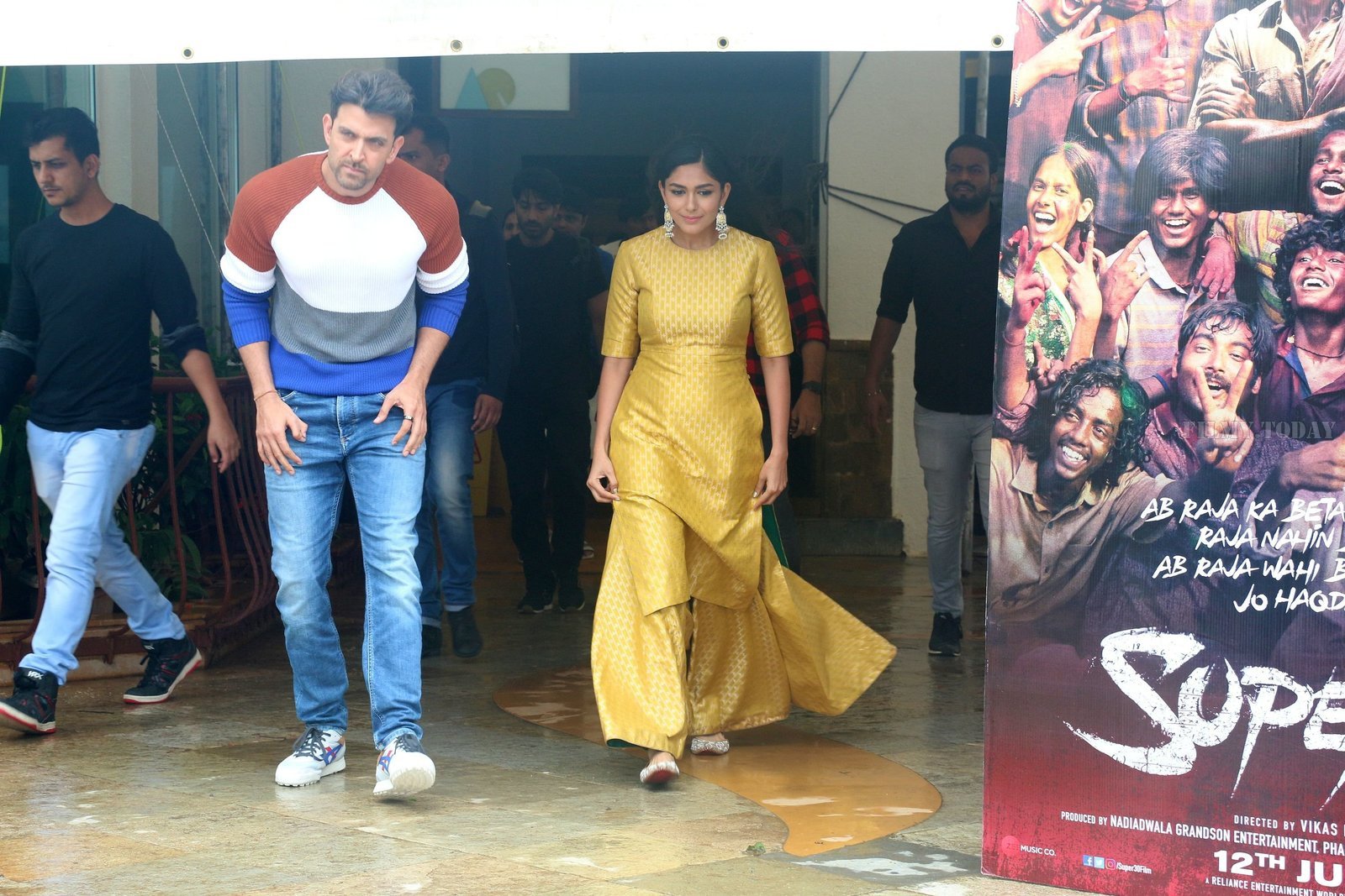 Photos: Promotions Of Film Super 30 At Sun N Sand In Juhu | Picture 1658396