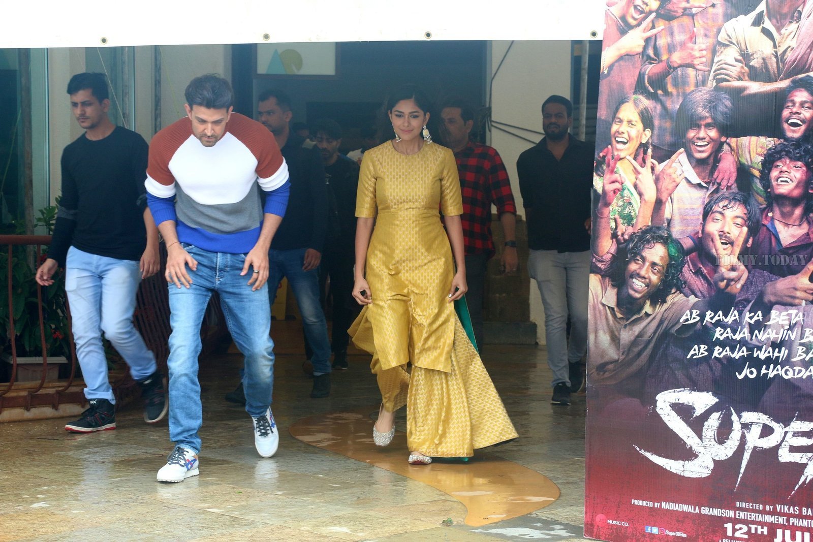 Photos: Promotions Of Film Super 30 At Sun N Sand In Juhu | Picture 1658395