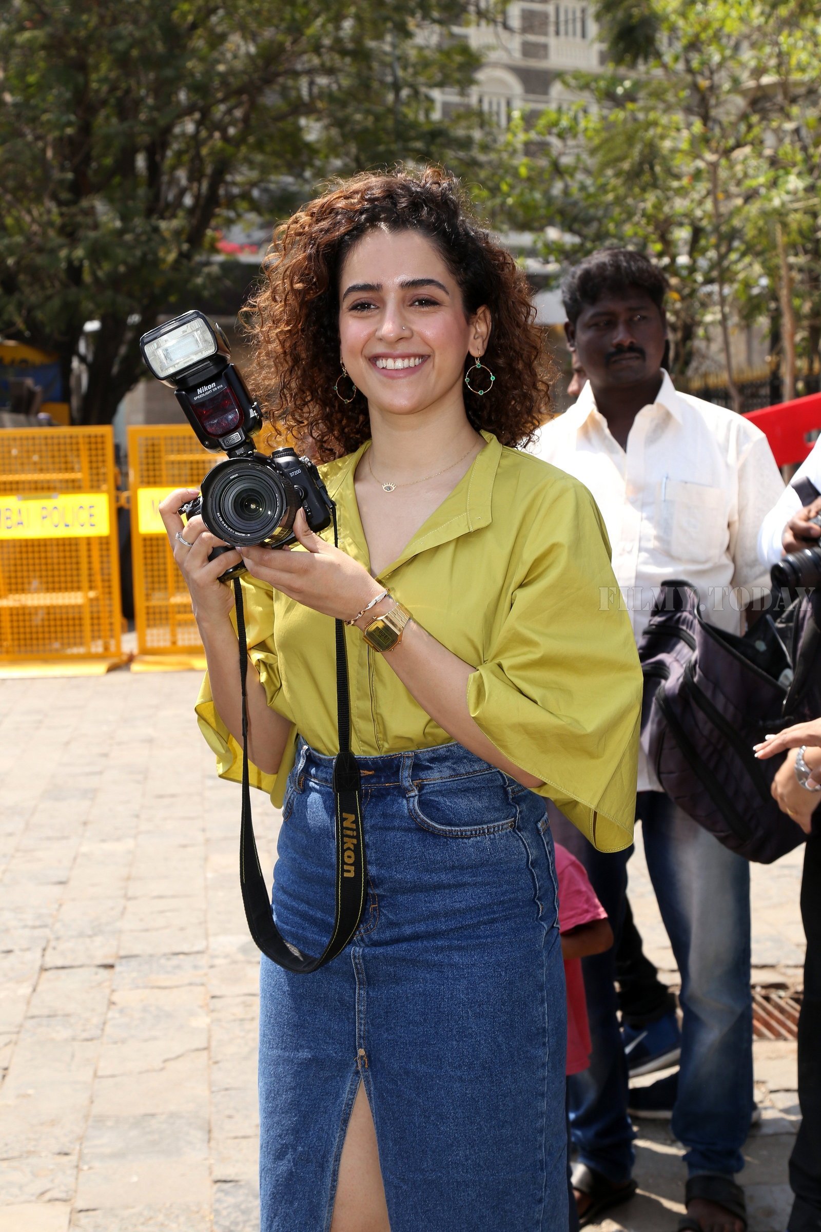 Sanya Malhotra - Photos: Promotion Of Film Photograph at Gateway Of India | Picture 1632544