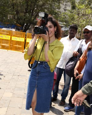 Sanya Malhotra - Photos: Promotion Of Film Photograph at Gateway Of India | Picture 1632546
