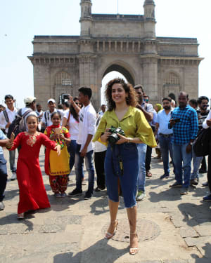 Photos: Promotion Of Film Photograph at Gateway Of India