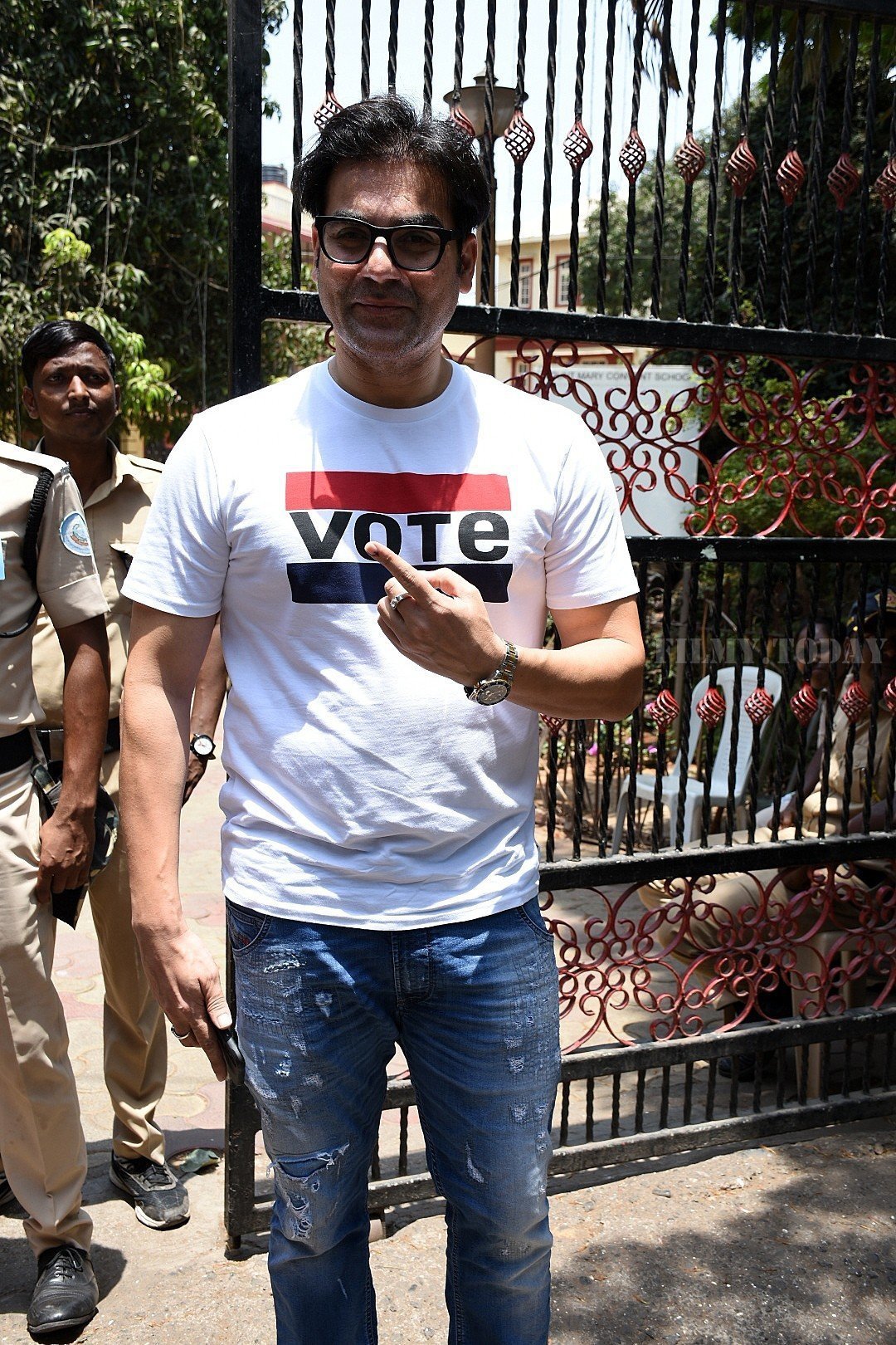 Arbaaz Khan - Photos: Celebs Voting For 2019 Election | Picture 1645452