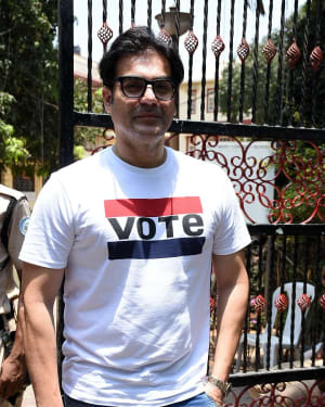Arbaaz Khan - Photos: Celebs Voting For 2019 Election | Picture 1645453