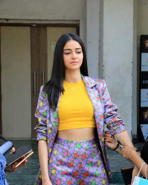 Ananya Panday - Photos: Promotion Of Student Of The year 2 on the sets of Super Dancer Chapter 3 | Picture 1645530