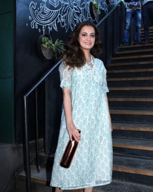 Photos: Dia Mirza at Press Conference For Musical Campaign Of #BeatAirPollution | Picture 1646720