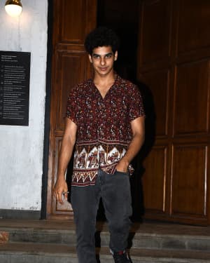 Ishaan Khattar - Photos: Celebs Spotted At Ministry Of Crabs | Picture 1650728