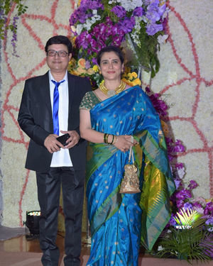 Photos: Wedding Reception Of Sooraj Barjatya's Son Devansh At Jw Marriott Juhu | Picture 1703027