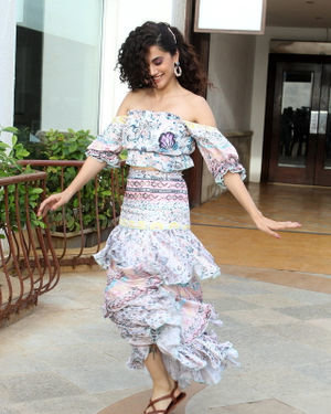 Taapsee Pannu - Photos: Promotion Of Film Saand Ki Aankh At Sun N Sand | Picture 1688638