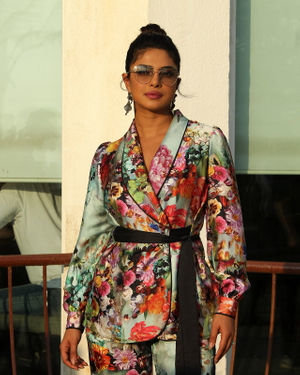 Priyanka Chopra - Photos: Promotion Of Film The Sky Is Pink At Juhu | Picture 1689541