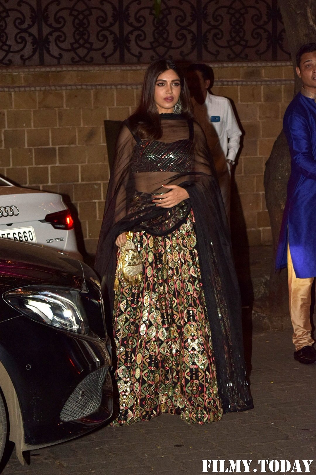 Bhumi Pednekar - Photos: Celebs At Anil Kapoor's Diwali Party In Juhu | Picture 1694712