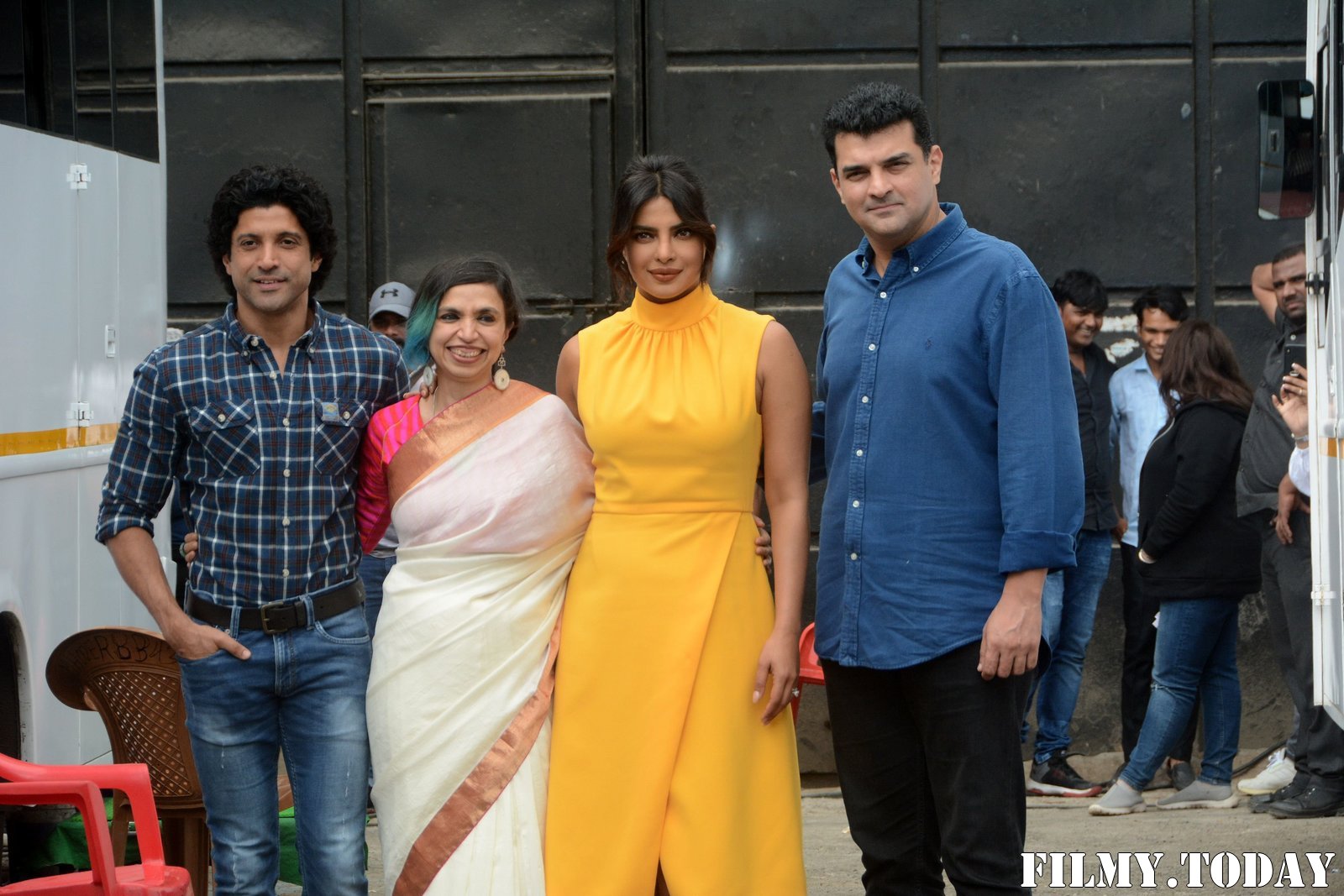 Photos: Promotion Of Film Sky Is Pink At Filmcity In Goregaon | Picture 1686537