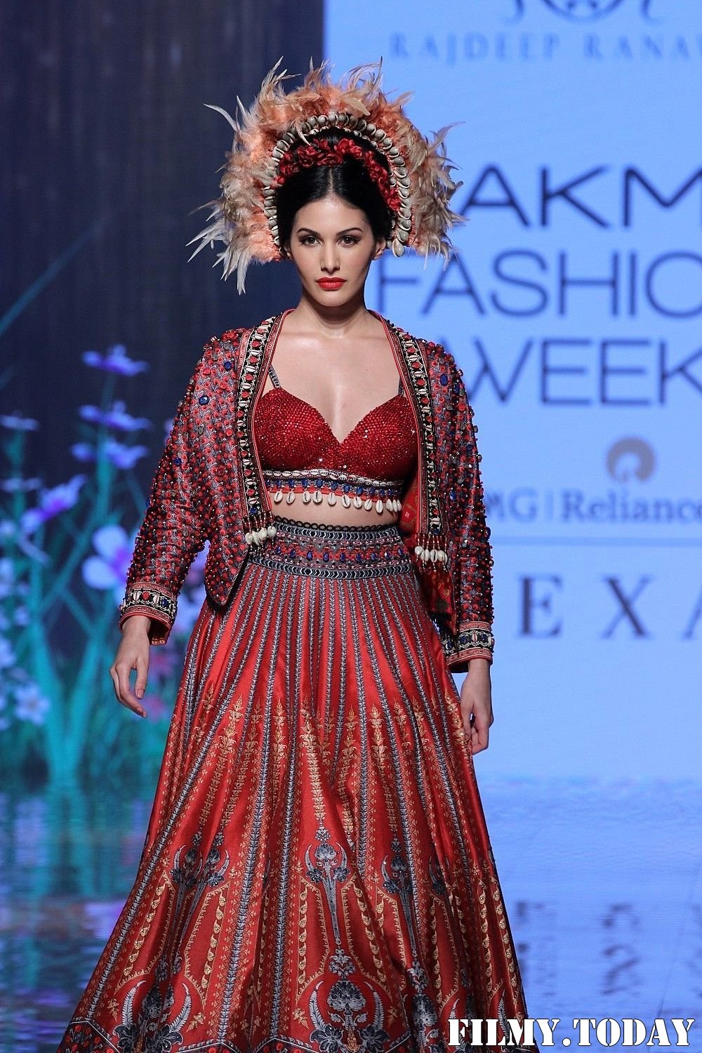Photos: Amyra Dastur Walks Ramp At Lakme Fashion Week 2020 | Picture 1721742