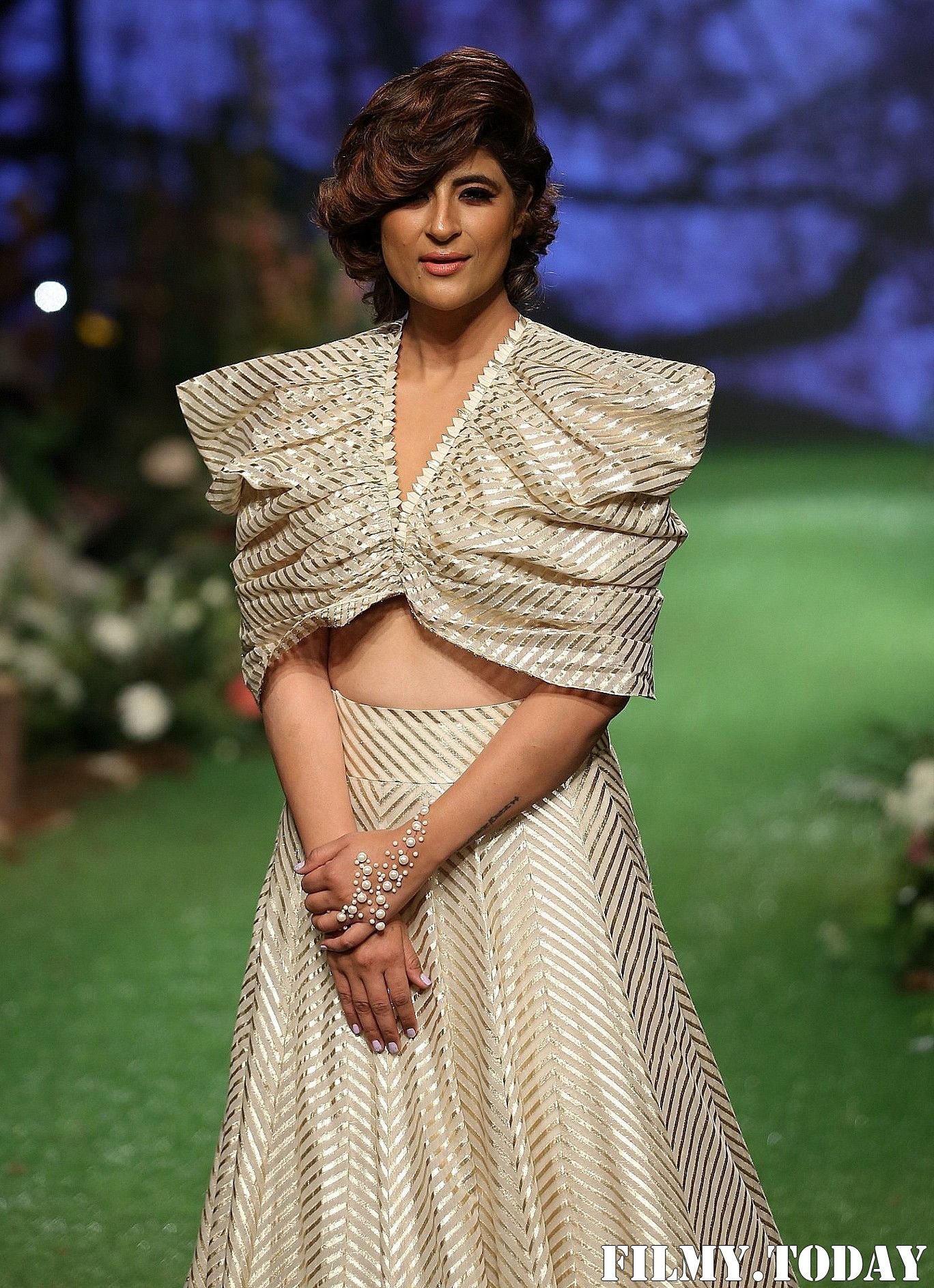 Photos: Tahira Kashyap Walks Ramp At Lakme Fashion Week 2020 | Picture 1721770
