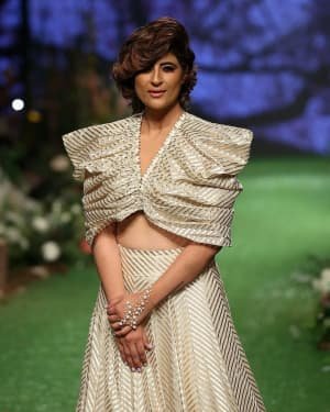 Photos: Tahira Kashyap Walks Ramp At Lakme Fashion Week 2020