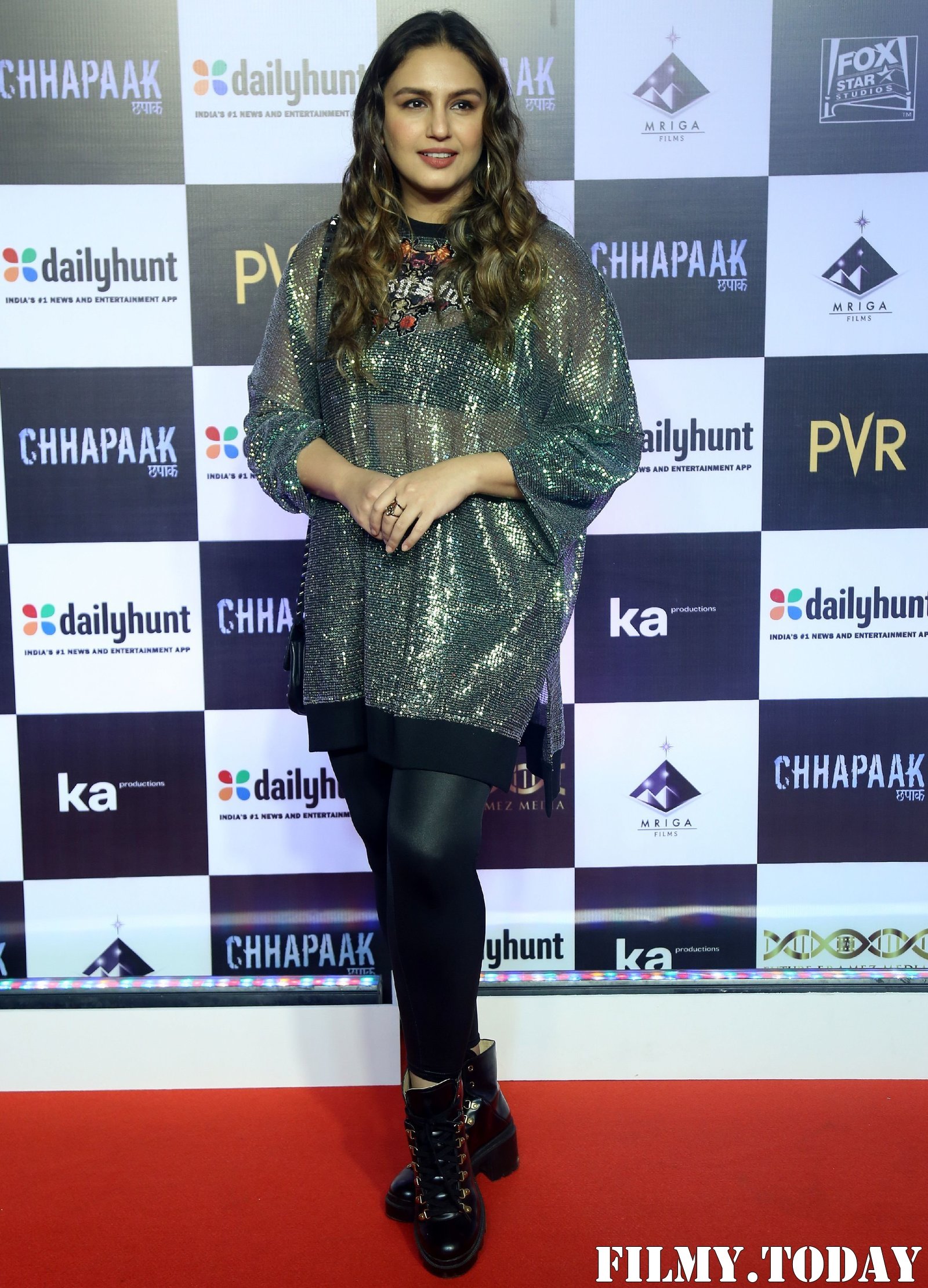 Huma Qureshi - Photos:  Screening Of Film Chhapaak At Pvr Lower Parel | Picture 1713634