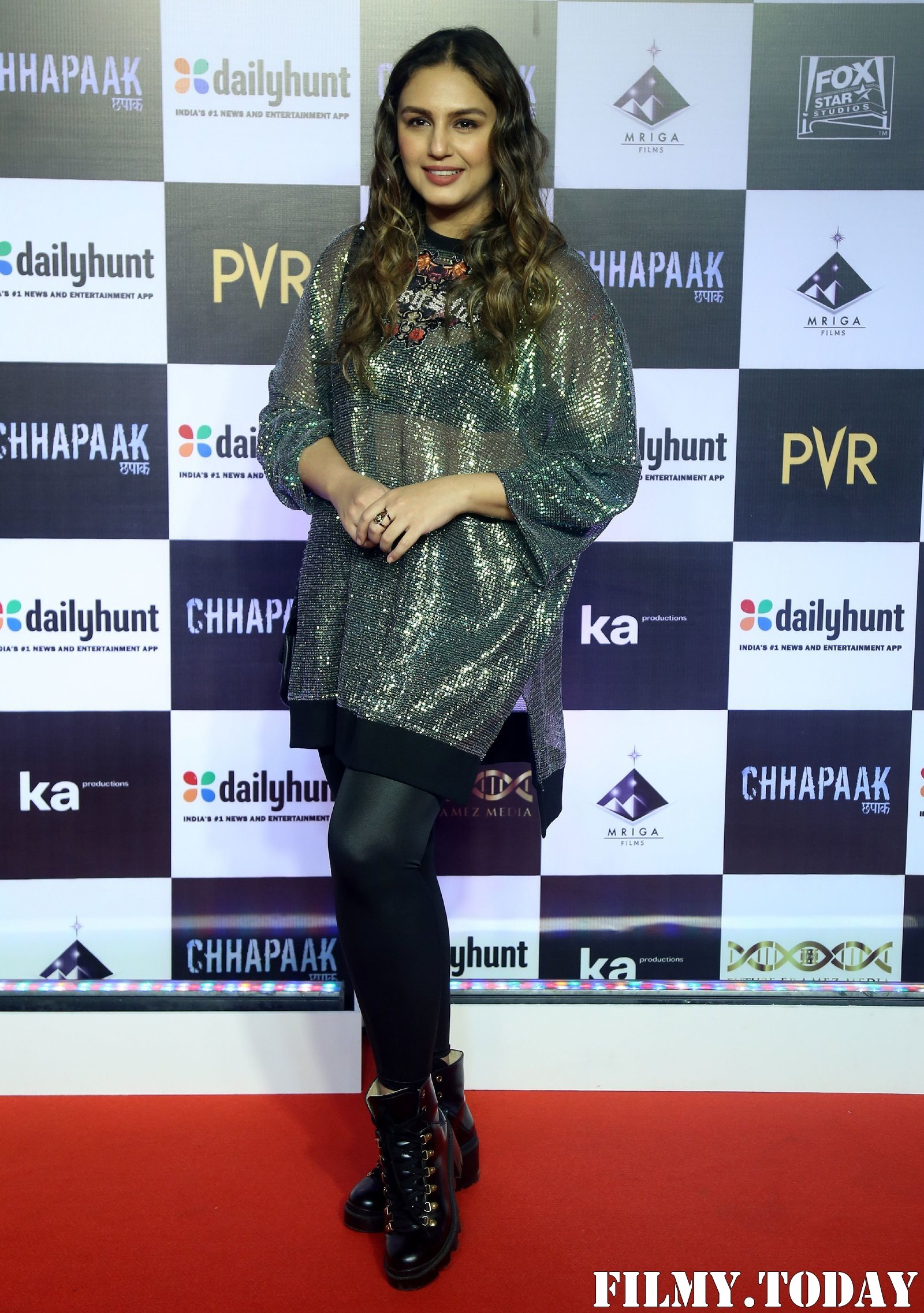 Huma Qureshi - Photos:  Screening Of Film Chhapaak At Pvr Lower Parel | Picture 1713638