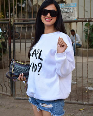 Sonal Chauhan - Photos: Celebs Spotted At Kromakay Salon In Juhu