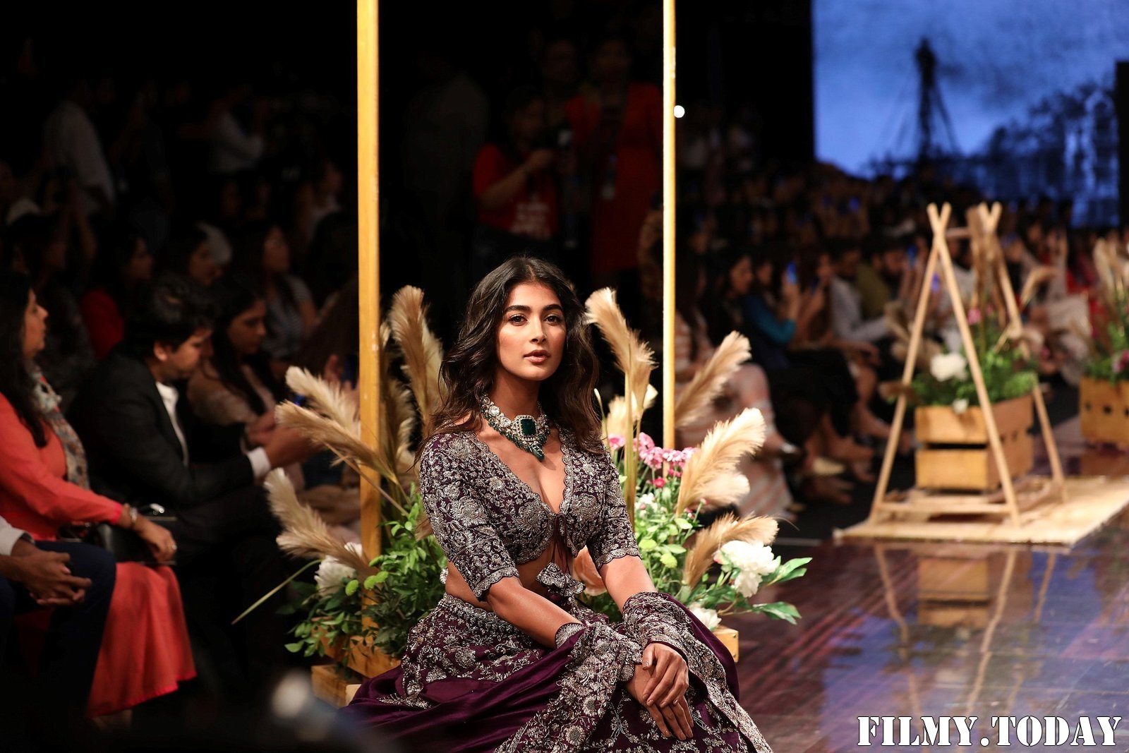 Pooja Hegde - Photos: Lakme Fashion Week Winter Festive 2019 - Day 3 | Picture 1677956