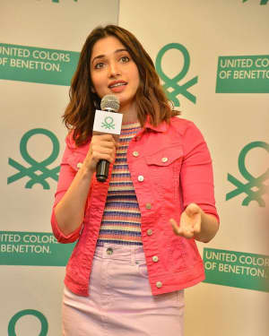 Tamanna Bhatia - Launch Of United Colors Benetton Summer Collections Photos | Picture 1631623