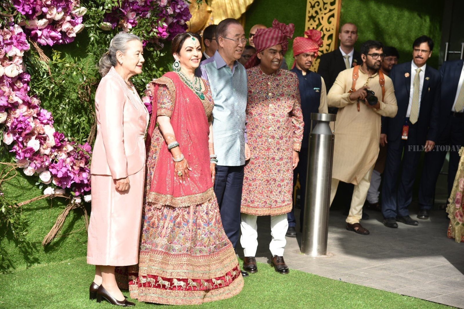 Photos: Akash Ambani & Shloka Mehta Wedding at Jio World Centre | Picture 1633895