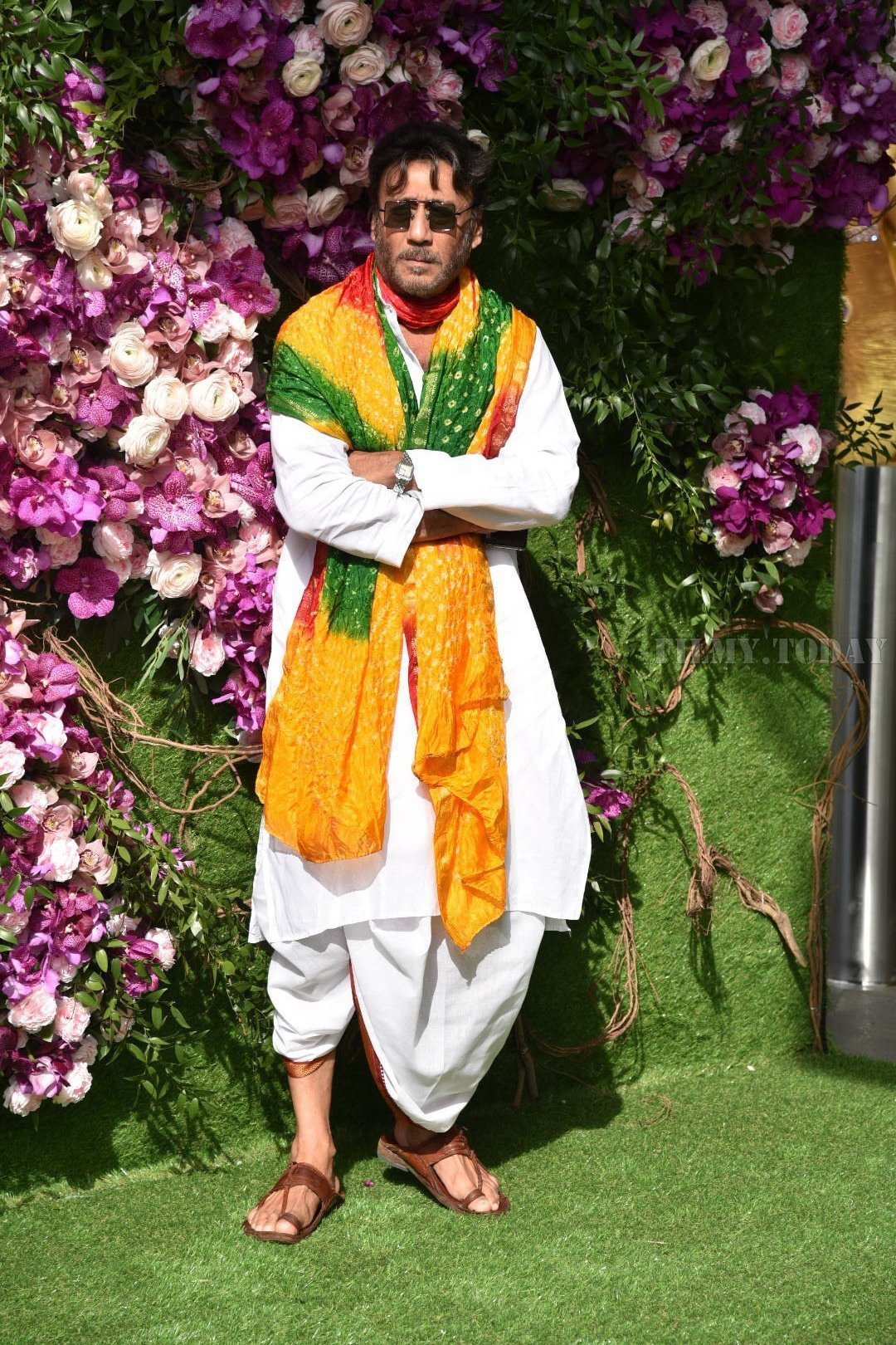 Jackie Shroff - Photos: Akash Ambani & Shloka Mehta Wedding at Jio World Centre | Picture 1633880