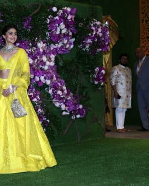 Alia Bhatt - Photos: Akash Ambani & Shloka Mehta Wedding at Jio World Centre